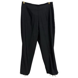 Vintage Cactus Flower Capri, Size 2, Black